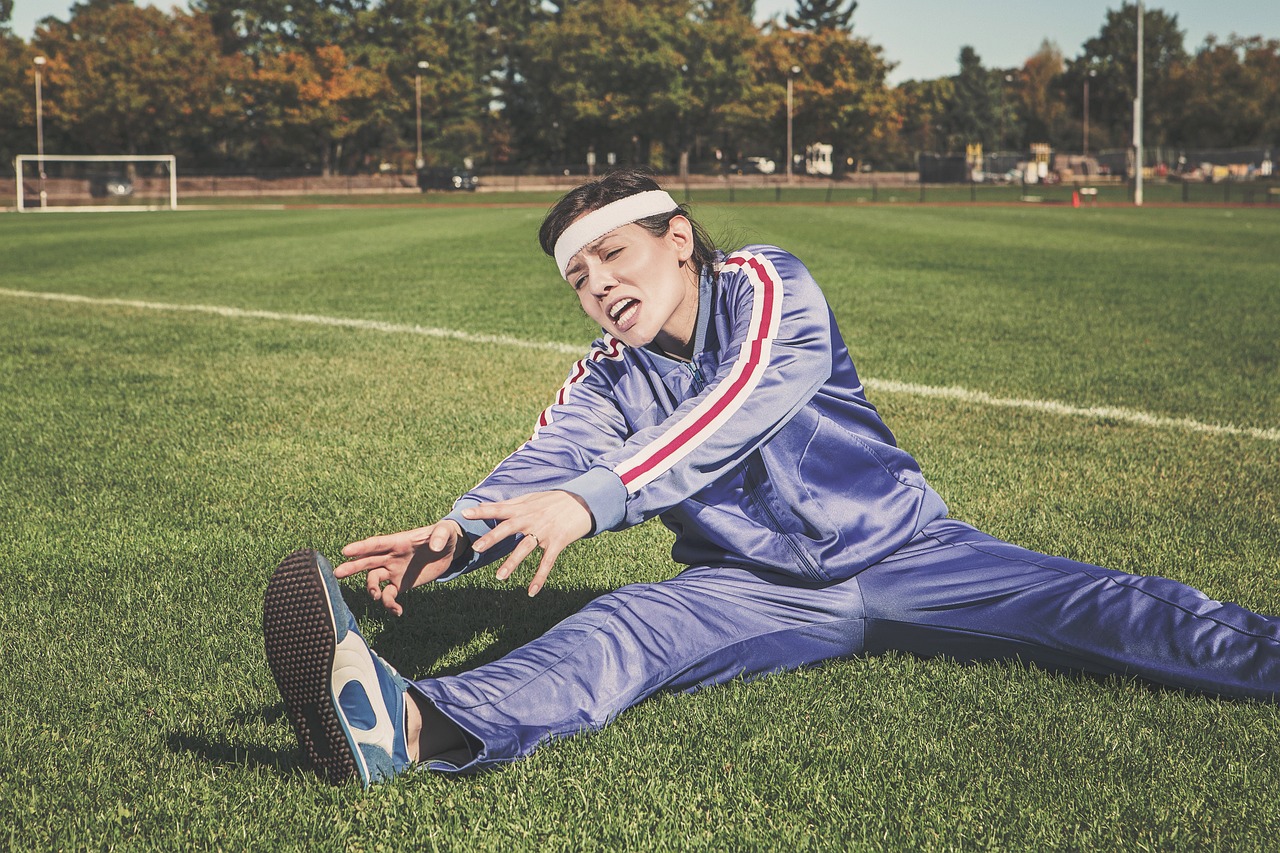 Athlete performing a kettlebell swing